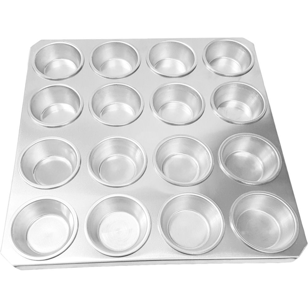 Forma De Cupcake Com 16 Forminhas Grande Formasecia